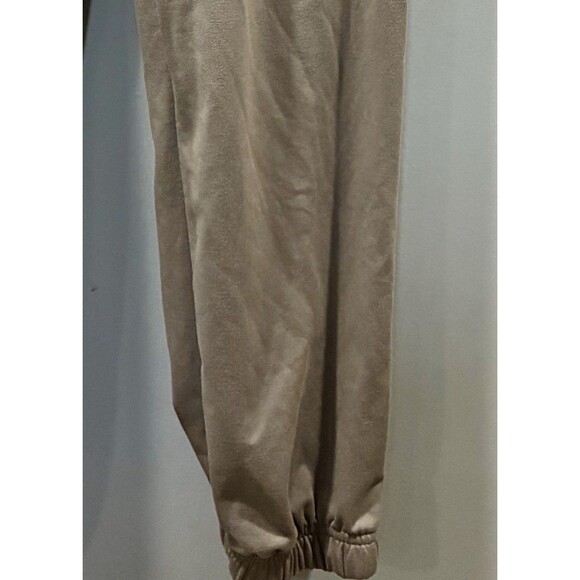 Faded Rose Joggers Women’s Small Taupe Soft Stretch Pants Lounge Casual Comfy - Picture 4 of 5